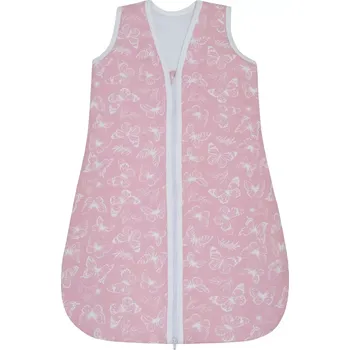 Zavinovačka ESITO | Spací pytel Motýlek - růžová / 86 - 92