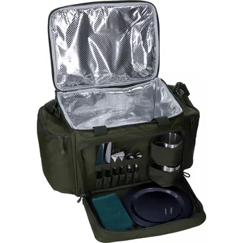 Sport Mikado Taška ENCLAVE THERMO SET - Termo taška + Jídelní sada 2 osoby (42X29x30cm)