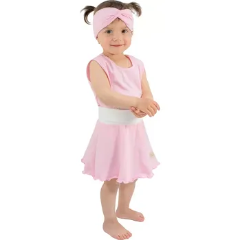 Dívčí sukně ESITO | Dívčí kolová sukně Viola - růžová / 86 - 92