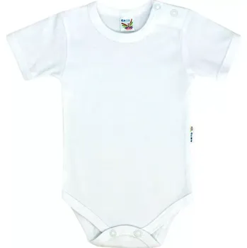 Kojenecký body ESITO | Bodyčko bílé krátký rukáv - bílá / 56