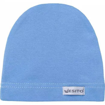 Kojenecké oblečení ESITO | Kojenecká čepice saporka - středně modrá / 56