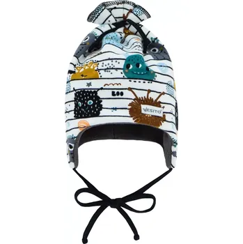 Čepice ESITO Příšerky bílá 34