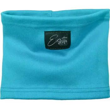 Kojenecké oblečení ESITO | Nákrčník žebro mimi Color Turquoise - tyrkysová / 36