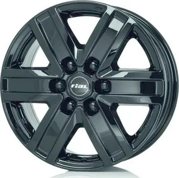 Alu kolo Alu kola RIAL TRANSPORTER sw - černé 7x17" 6x114,3 ET22 66,1