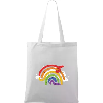 Žížaly duha (Alexis Citrine) - Taška bavlněná - 42 x 38 cm ( Bílá )