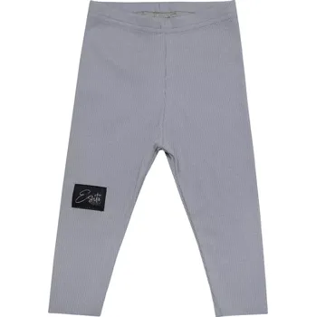 Dívčí legíny ESITO | Rostoucí žebrované legíny Color Grey - šedá / 104 - 110