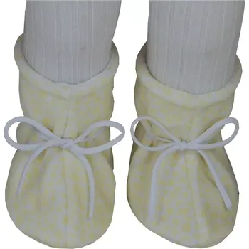 Capáčky ESITO | Kojenecké botičky plyš žirafa velké - mapa žlutá