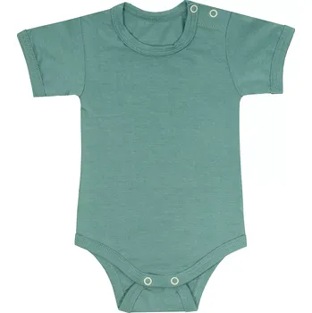 Kojenecký body ESITO | Rostoucí bodyčko pro miminka modal KR Green beryl - zelená / 56 - 62