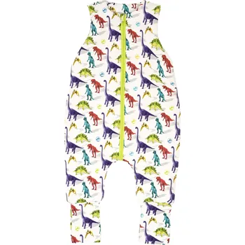 Zavinovačka ESITO | Spací pytel s nohavicemi Dinopark - bílá / 9 m - 36 m