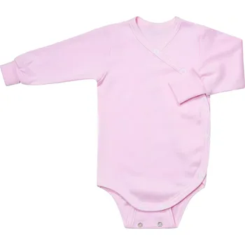 Kojenecký body ESITO | Rostoucí body zavinovací jednobarevné vel. 56 - 74 - růžová / 56 - 62