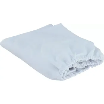 Příslušenství pro přepravu dětí ESITO | Prostěradlo do kočárku Jersey - bílá / 41 x 87 cm