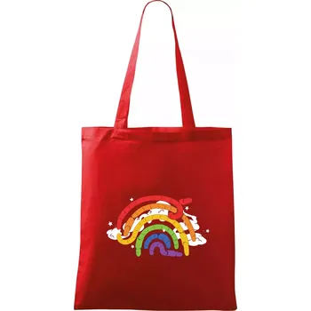 Žížaly duha (Alexis Citrine) - Taška bavlněná - 42 x 38 cm ( Červená )