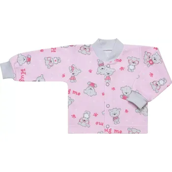 ESITO | Kojenecký kabátek Teddy bears Pink - růžová / 50