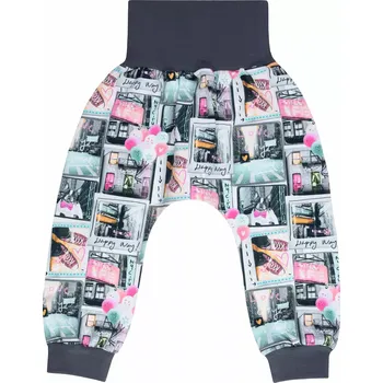 ESITO | Dětské tepláky Happy way vel. 92 až 110 - šedá / 104