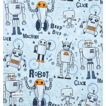 Nákrčník ESITO | Dětský nákrčník Robot - modrá / 48