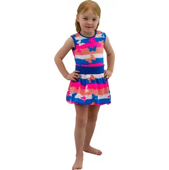 Chlapecké tílko ESITO | Dívčí tílko Neonový motýl vel. 80 - 98 - 86