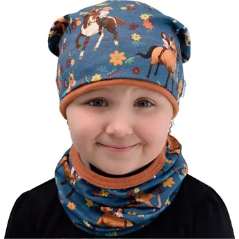 Čepice ESITO | Jarní čepice spadená Spirit - modrá / 42