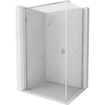 Mexen Mist-B sprchový kout otevíratelný 80 x 85 cm, průhledný, chrom - 8A2T-080-085-01-00 Sprchové kouty