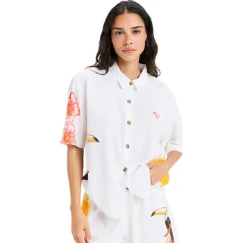 Dámská košile košile Roxy Atlas Another Sun - WBB0/Bright White L