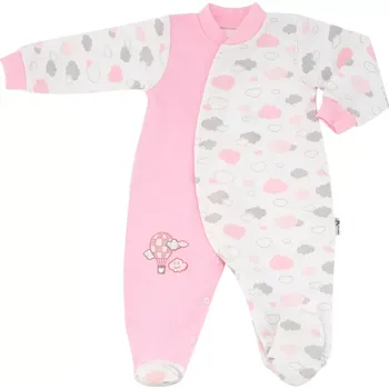 Kojenecký overall ESITO | Kojenecký overal Mráček - růžová / 74