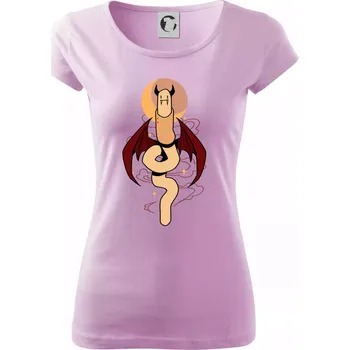 Dámské tričko Žížala upír (Alexis Citrine) - Dámské triko Pure - 3XL ( Orchid )