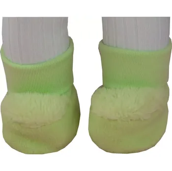 Capáčky ESITO | Kojenecké bačkůrky lara malé - zelená