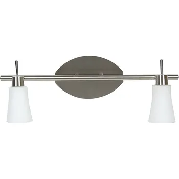 CANDELLUX Stropní svítidlo Kroton 2x40W G9 nikl matný/bílý