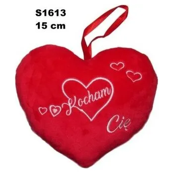 plyšák Poduszka Serce 15cm (pl, 2000, Sun-Day)