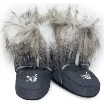 Capáčky ESITO | Softshellové capáčky Angor - šedá / stříbrná / 5 - délka stélky: 15 cm