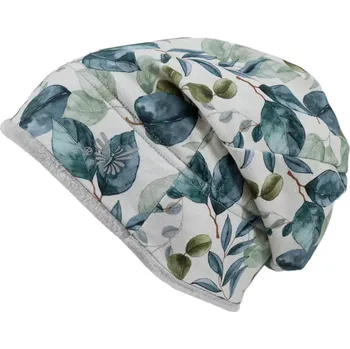 Čepice ESITO | Zimní čepice spadená Leaves - šedá / 42