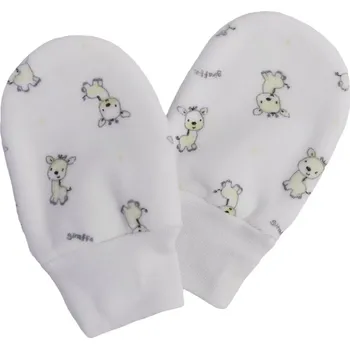 Rukavice ESITO | Rukavice plyš žirafa - žirafa žlutá / 62