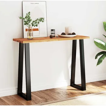 Konzolový stolek vidaXL Konzolový stůl s živou hranou 110 x 35 x 80 cm masivní akácie