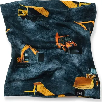 Nákrčník ESITO | Bavlněný nákrčník Bagry - černá / 44