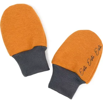 Rukavice ESITO | Dětské rukavice zateplené Warmkeeper Antique gold - okrová / 62