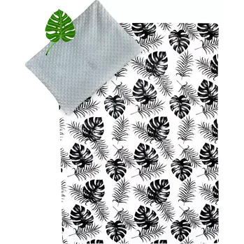 Povlečení ESITO | Luxusní dětské povlečení MINKY ROY - stříbrná / 100 x 135, 60 x 40 cm