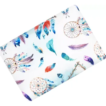 Příslušenství pro dětskou postel a kolébku ESITO | Polštářek Minky Modrý sen - tyrkysová / 30 x 40 cm