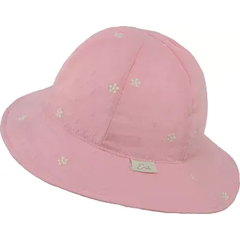 Klobouk ESITO | Dívčí klobouk madeira Kytička - růžová / XXL