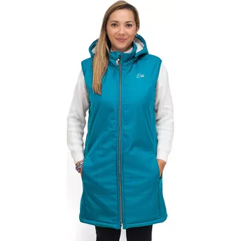 Dámská vesta ESITO | Dámská zimní softshellová vesta s beránkem Lamb Petrol - petrolejová / XS