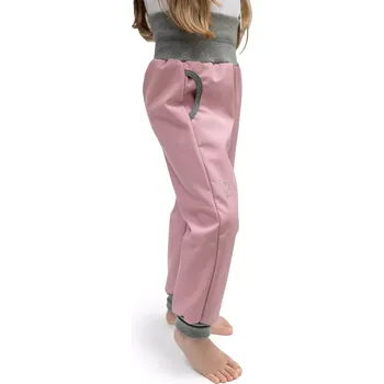 ESITO | Rostoucí softshellové kalhoty Sport Shell pink - růžová / 92