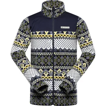 Pánská mikina mikina pánská ALPINE PRO EFLIN žlutá