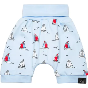 ESITO | Dětské kraťasy Plachetnice - modrá / 80