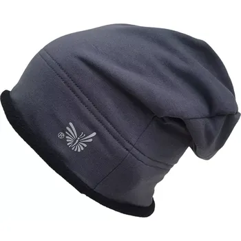 Čepice ESITO | Dětská zimní čepice spadená Grey - šedá / 42