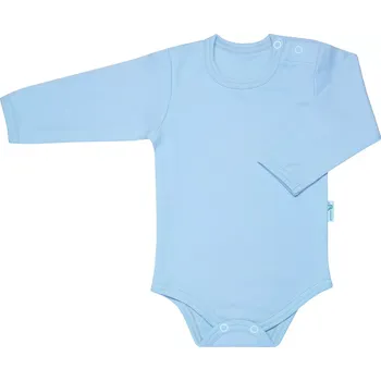 Kojenecký body ESITO | Bodyčko jednobarevné vel. 56 - 98 - modrá / 56