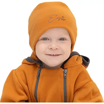Kojenecká čepice ESITO | Zimní čepice Warmkeeper Antique gold - okrová / 46