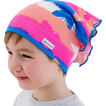 Šátek ESITO | Dívčí šátek Neonový motýl - 38