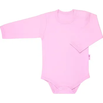 Kojenecký body ESITO | Bodyčko jednobarevné vel. 56 - 98 - růžová / 56