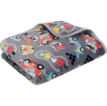 Dětská deka ESITO | Dětská deka jednoduchá Champion 110 x 140 cm - šedá / 110 x 140 cm