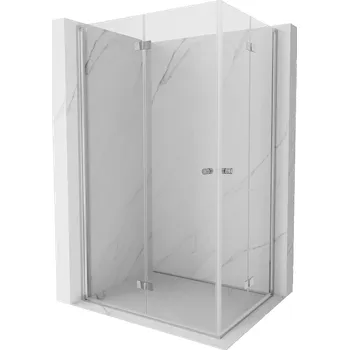 Mexen Mist-F Duo skládací sprchový kout levý 100 x 95 cm, transparentní, chrom - 8A6-100L-095P-01-00 Sprchové kouty