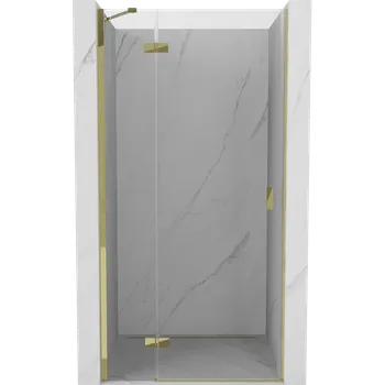 Mexen Mist-H sprchové dveře otočné levé 110 cm, transparentní, zlaté - 8A5-110-000-50-00-L Sprchové dveře