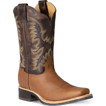Těžké boty Stars & Stripes Boty westernové WB-55 Stars & Stripes, pánské, hnědé 41